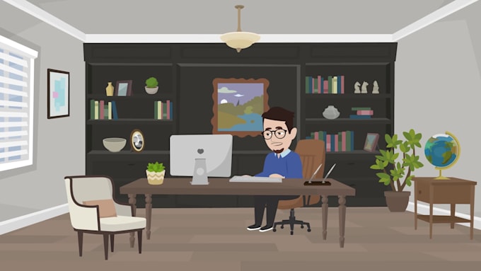 Gig Preview - Do 2d animated explainer videos for marketing and  product