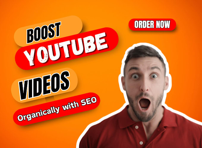 Gig Preview - Boost your youtube videos organically to targeted viewers