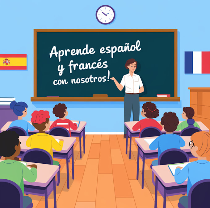 Bestseller - teach you french or spanish