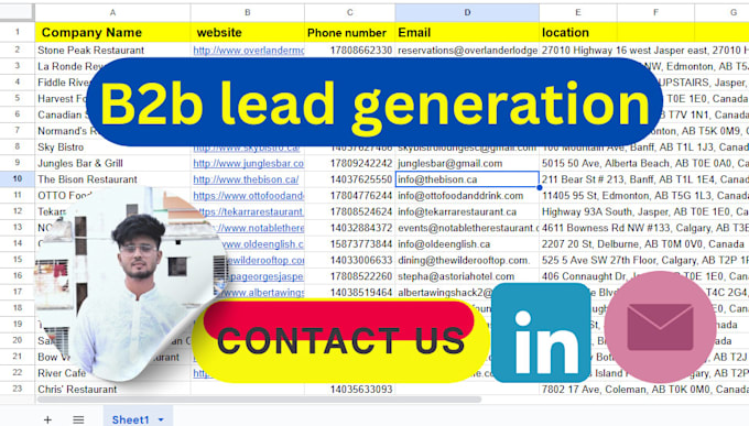 Gig Preview - Do b2b zoominfo lead generation ,linkedin targeted b2b leads