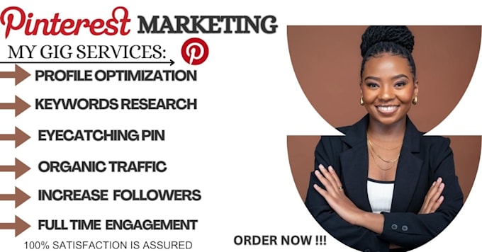 Gig Preview - Do pinterest marketing  social media manager