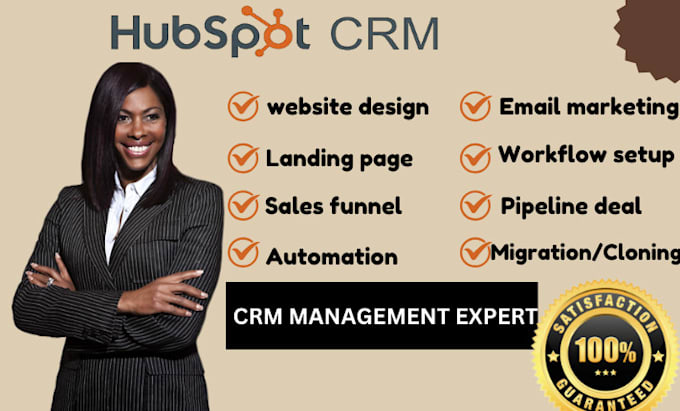 Gig Preview - Setup your hubspot hubspot automation workflow hubspot CRM data entry