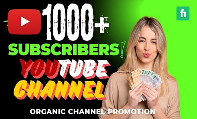 Bestseller - do fast 1000 organic youtube channel watch, subs for monetization