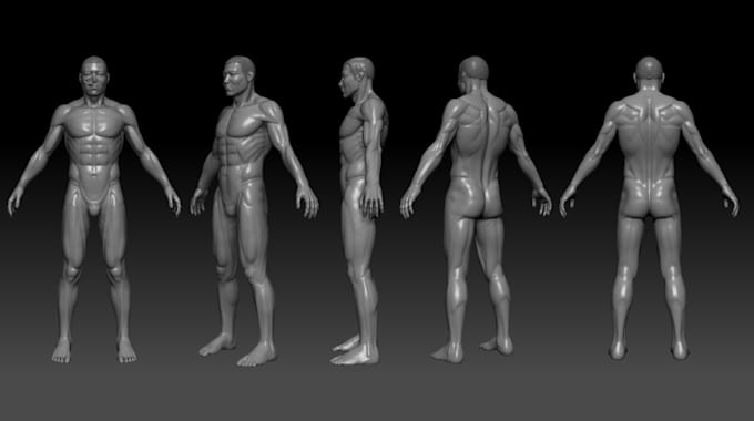 Gig Preview - Create 3d character modeling miniature action figure 3d printing