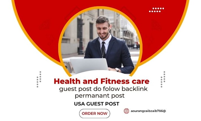 Bestseller - provide health fitness care guest post  high da dr