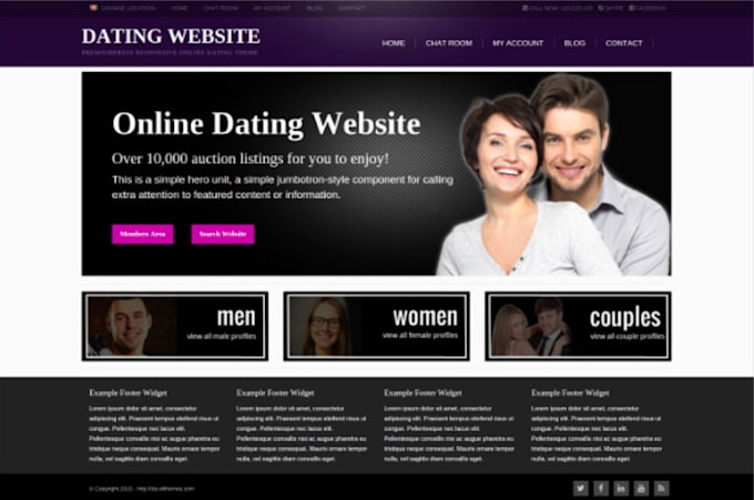 Gig Preview - Develop dating website, dating app with online video call and live stream