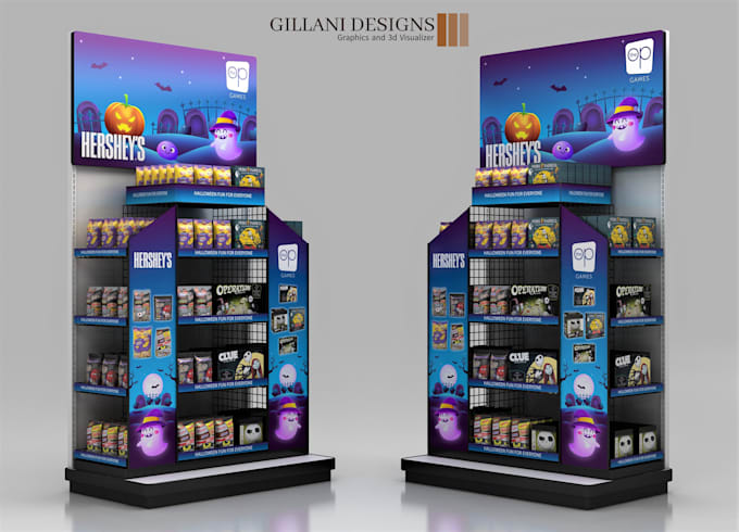 Gig Preview - Make custom retail product display stand desigh solutions