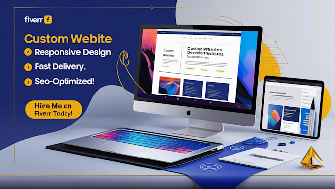 Gig Preview - Create stunning custom websites for your business