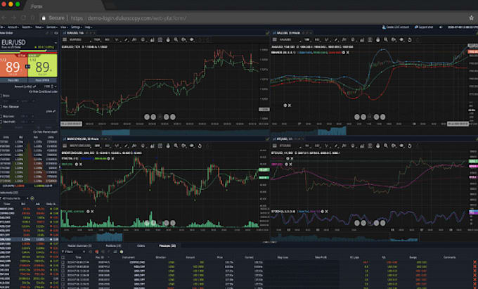 Gig Preview - Forex trading website, forex broker, CRM, trading app, stock trading