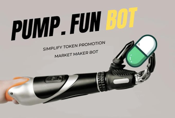 Gig Preview - Develop pump fun bot, plonkbot, solana pump fun trading bot, pump fun launchpad