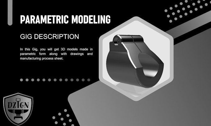 Gig Preview - Create part models from your sketches and raw data