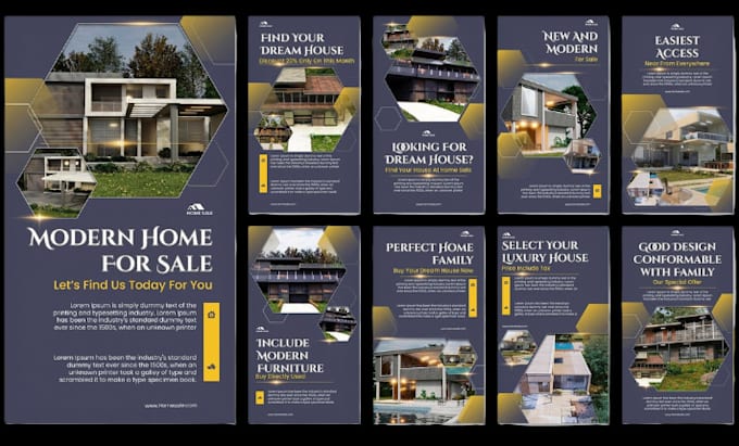 Gig Preview - Design brochure for real estate, apartment rental, hotel and resort businesses