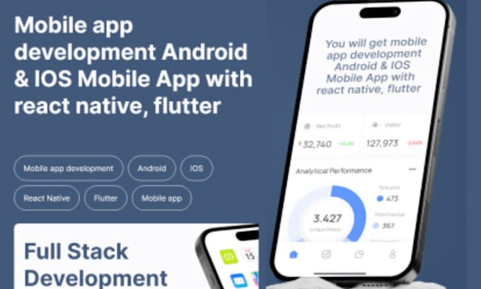 Gig Preview - Flutter app developer develop flutter app flutter ios android app development