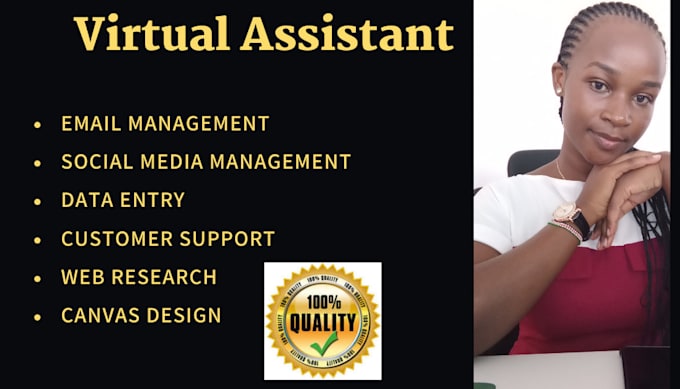 Gig Preview - Be your professional business and personal virtual assistant