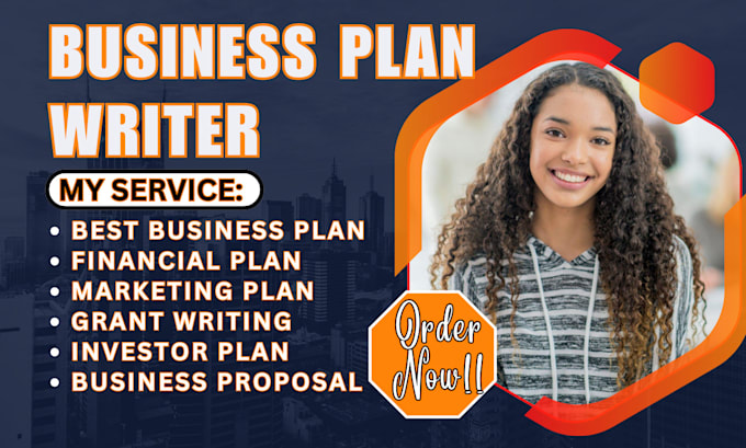 Gig Preview - Write business plan, sba, design, investor ready, startup, financial plan, model