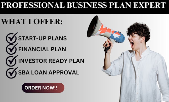 Bestseller - write business plans for startup, sba plan and loan approval