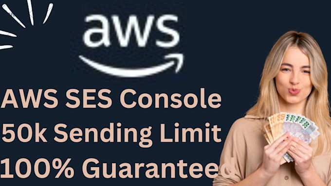 Gig Preview - Increase your amazon AWS ses console limit to 50k sending limit approval