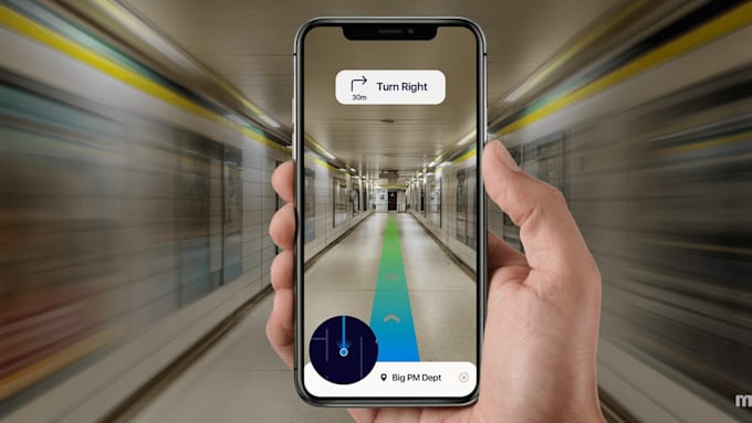 Gig Preview - Build indoor navigation ar app,  gps ar app, ar mapping app