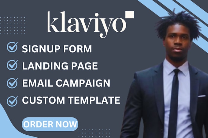 Gig Preview - Setup klaviyo email marketing, klaviyo flows, design email campaign templates