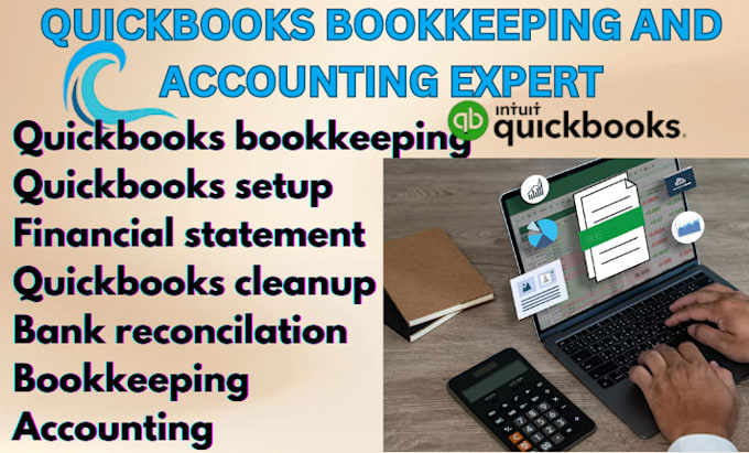 Gig Preview - Do quickbooks bookkeeping cleanup, setup and bank reconciliation, xero and wave