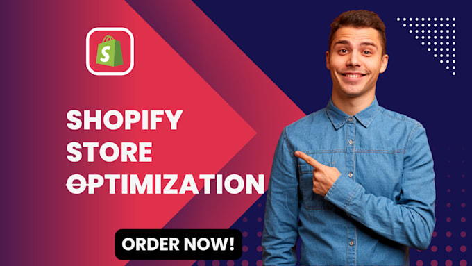 Gig Preview - Do shopify speed optimization store design shopify seo