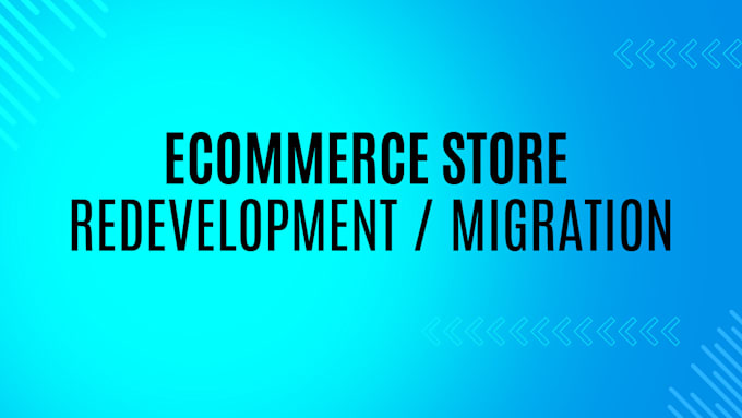 Gig Preview - Migrate your woocommerce  content and data to shopify