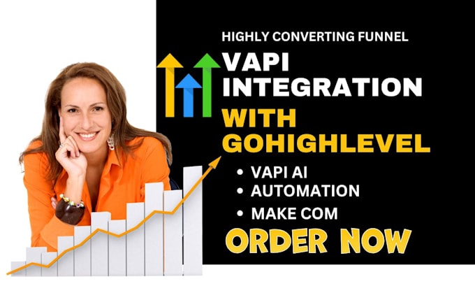 Gig Preview - Setup gohighlevel ai vapi ai voice calling agent chatgpt integration make com