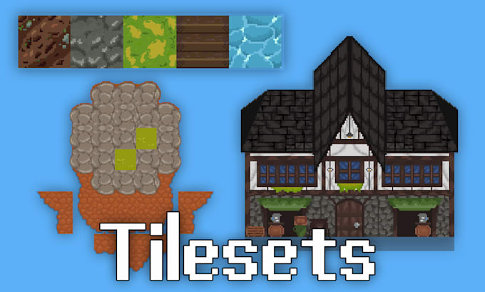 Gig Preview - Create pixel art tilesets and assets for your game