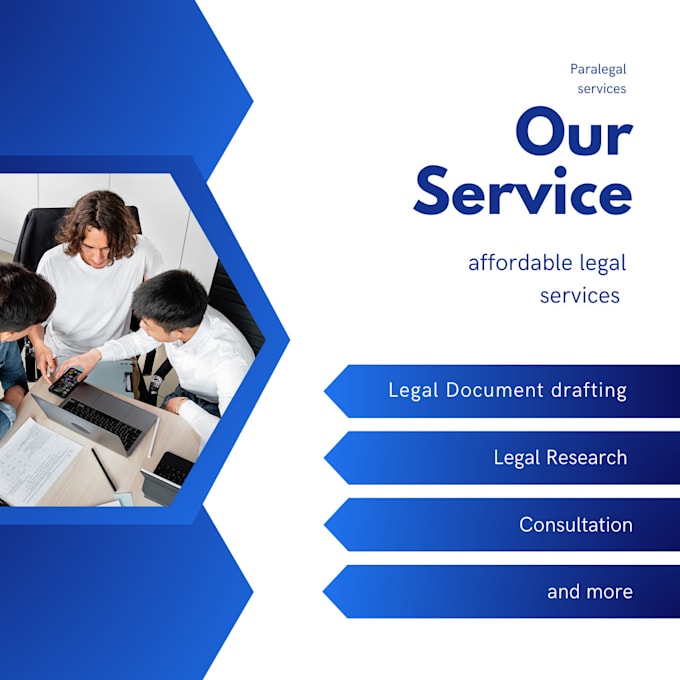 Gig Preview - Provide professional paralegal services to support your legal needs