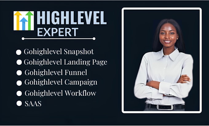 Gig Preview - Setup gohighlevel snaphot, saas ghl, workflow automation, ghl landing page