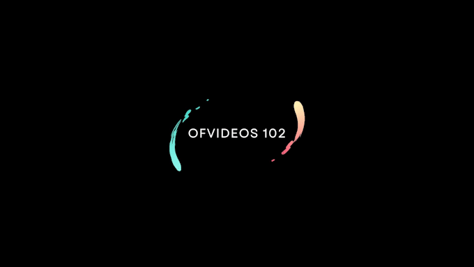 Gig Preview - Make a slick intro video for your brand with ofvideos 102