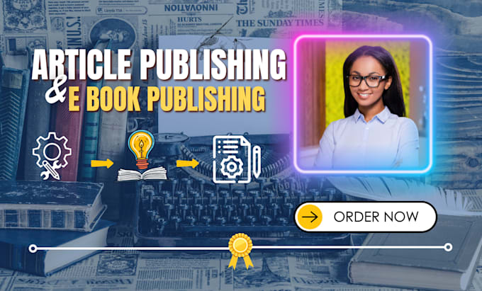 Gig Preview - Do a professional ebook writing, ebook formatting and ebook publishing