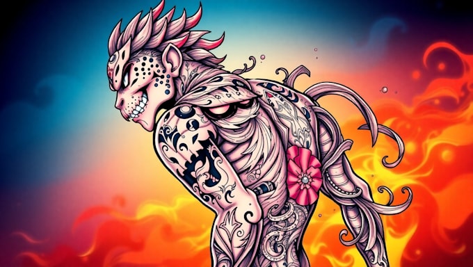 Gig Preview - Make a fantastic custom tattoo design