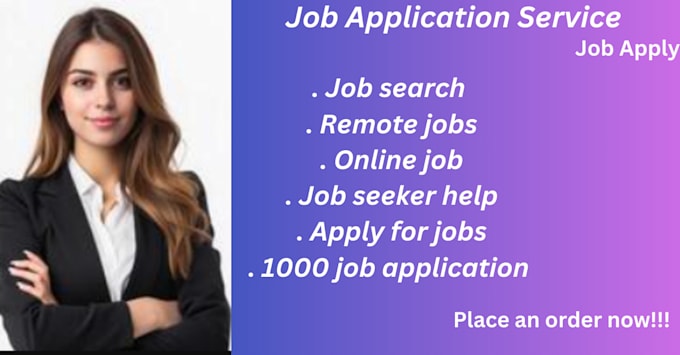 Gig Preview - Search and apply for jobs, remote work and job search for you