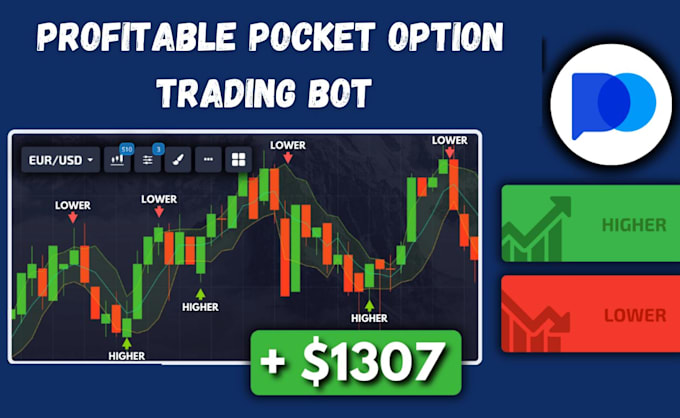 Gig Preview - Build pocket option bot pocket option option bot iq option bot pocket option bot