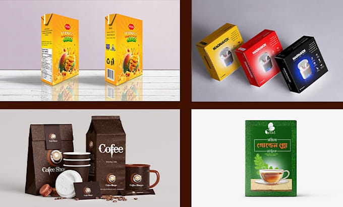 Gig Preview - Create stunning product packaging design to boost your brand