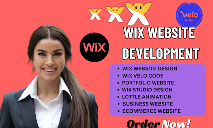 Gig Preview - Wix website redesign interactive wix studio website wix editor lottie animation