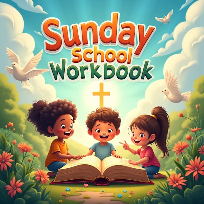 Bestseller - create engaging softcopy children ministry workbooks and handouts