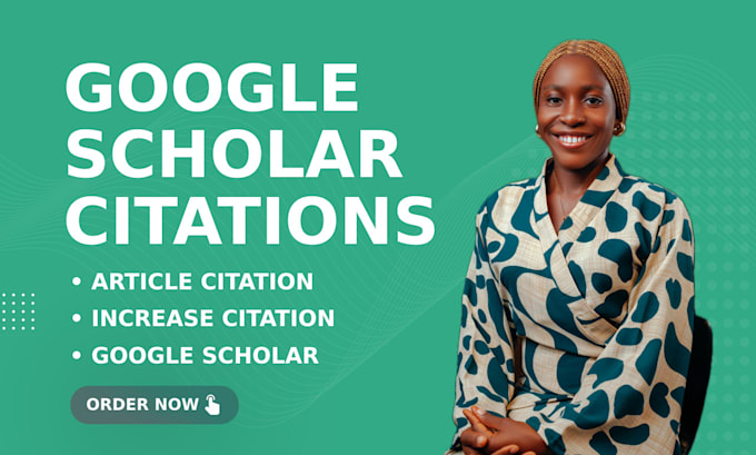 Gig Preview - Increase google scholer citation using researchgate and journal