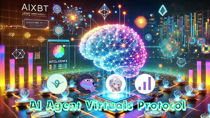 Gig Preview - Create your ai agent meme coin on virtuals protocol like luna, aixbt