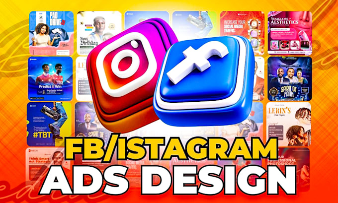 Bestseller - design creative facebook ads, image ads design instagram post, social media post