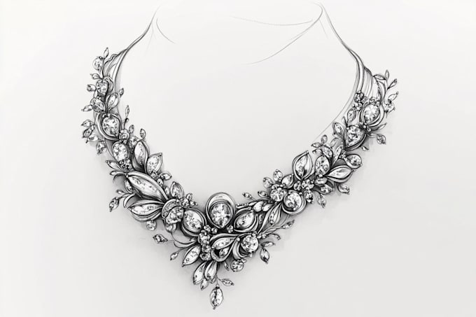 Gig Preview - Create the ideal jewelry sketch design