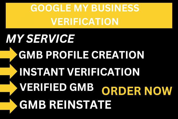 Gig Preview - Reinstate suspended gmb, gmb reinstatement gmb instant verification, gmb listing