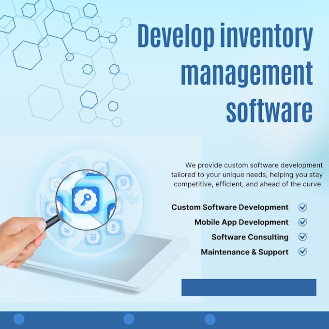 Gig Preview - Develop inventory management software