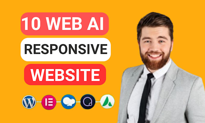 Gig Preview - Create responsive 10web ai website