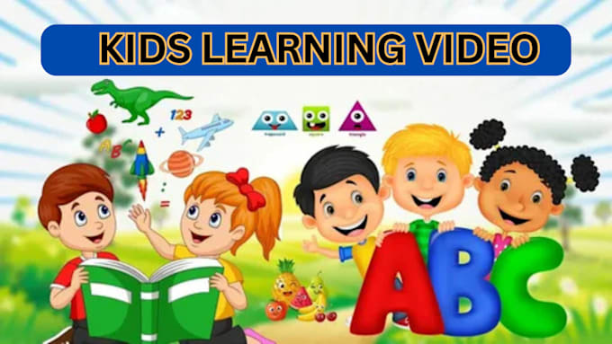 Bestseller - create learning kids educational videos for youtube