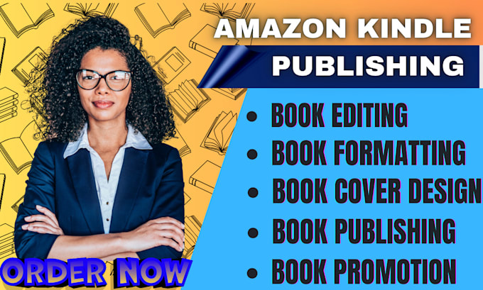 Gig Preview - Boost book sales, format and publish your book for amazon kdp ,book marketing