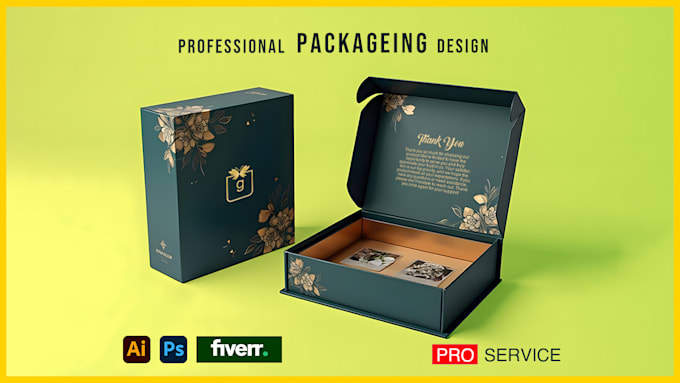 Gig Preview - Create custom product packaging design