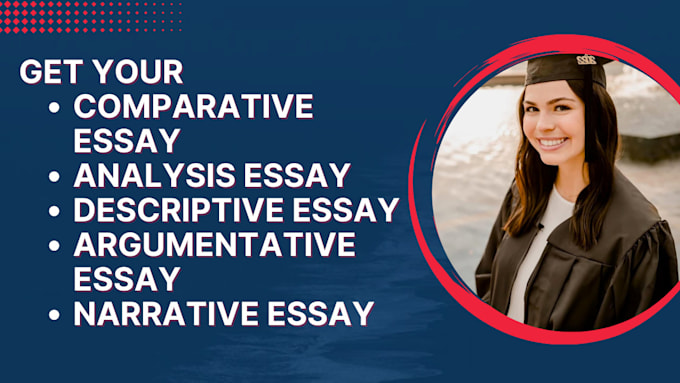 Gig Preview - Write urgent essay argumentative, narrative, reflective and persuasive essay