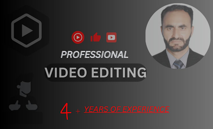 Bestseller - do edit amazing youtube videos and professional vide for you